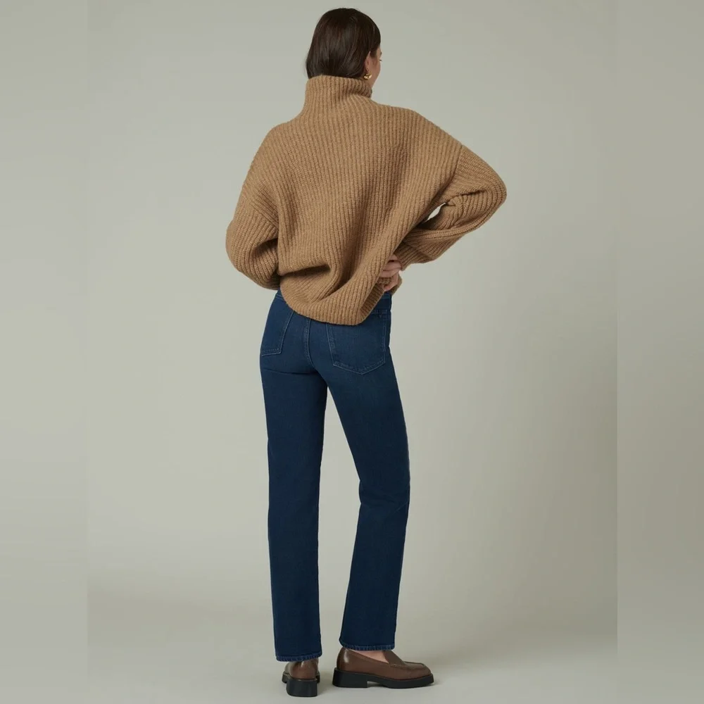 NWT THE MARGOT HIGH RISE VINTAGE STRAIGHT Jeans In Fetch 🦋 - Picture 3 of 13